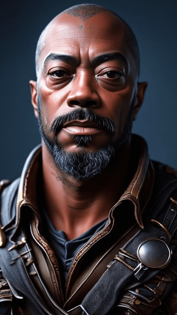 Personalized AI-generated portrait using LoRA technology